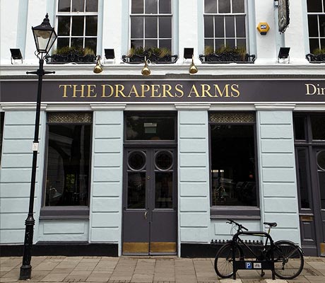 Mediterranean Sea Gather bath The Drapers Arms | Pub & Restaurant in Islington, 44 Barnsbury St London,  Islington, N1 1ER Tel: 020 7619 0348